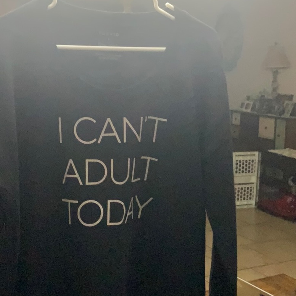 Black sweatshirt